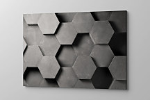 Obraz Betónový šesťuholník 1496